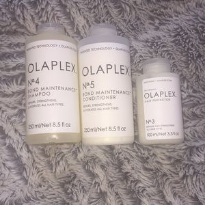 Olaplex steps 3,4,5